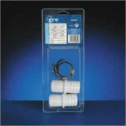 Gre Pools Manchons X 2 Pour Branchement Tuyaux Ø38mm + 4 Colliers Ø38mm