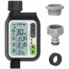 SUPERSELLER Programmateur Et Minuterie D'arrosage Automatique Régulateur D'irrigation électronique Minuterie D'irrigation Automatique Avec Grand écran LCD Contrôleur D'arrosage étanche 3 Programmes De Synchronisation Séparés Protection Contre L'électricité Faible Cap -Arrosage automatique Soldes 49287587 1