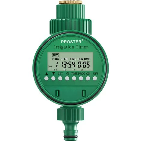 Proster Minuterie D'Arrosage 3/4 "19mm Minuterie D'Irrigation Automatique Avec écran LCD 1m - 9h 59m Minuterie D'Arrosage Numérique Irrigation Automatique Pour L'herbe Des Plantes De Serre De Jardin 3 Proster Minuterie D'Arrosage 3/4 "19mm Minuterie D'Irrigation Automatique Avec écran LCD 1m - 9h 59m Minuterie D'Arrosage Numérique Irrigation Automatique Pour L'herbe Des Plantes De Serre De Jardin