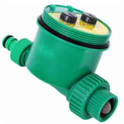 SUPERSELLER Programmateur Et Minuterie D'arrosage Automatique Contrôleur D'irrigation De Robinet D'arrosage De Jardin électronique Automatique De Vanne De Minuterie D'eau à Deux Cadrans Analogiques, Vert -Arrosage automatique Soldes 49927811 4