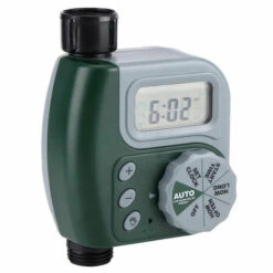 SUPERSELLER Programmateur Et Minuterie D'arrosage Automatique Minuterie D'eau D'irrigation Contrôleur De Minuterie D'arrosage Automatique Programmable électronique De Jardin Robinet D'eau étanche à Minuterie De Tuyau Avec écran LCD Pour Parterre Extérieur, Vert