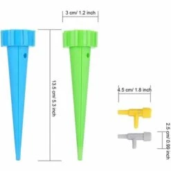 BEARSU Plantes Arrosage Automatique Kit, Arrosage Automatique Système Plante D'irrigation Cône Irrigation Goutte à Goutte, Irrigation De Vacances Plantes Et Fleurs à L'intérieur Et à L'extérieur,12pcs 8 BEARSU Plantes Arrosage Automatique Kit, Arrosage Automatique Système Plante D'irrigation Cône Irrigation Goutte à Goutte, Irrigation De Vacances Plantes Et Fleurs à L'intérieur Et à L'extérieur,12pcs -Arrosage automatique Soldes 50323412 2