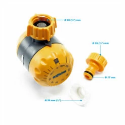 HELLOSHOP26 Contrôleur D'irrigation Mécanique Timer D'eau Irrigation Arrosage -Arrosage automatique Soldes 50674114 2