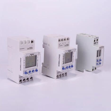 ELLE Minuterie Relais Temporisé Minuteur Numérique Pour Montage Sur Rail DIN Indicateur LED 6 ELLE Minuterie Relais Temporisé Minuteur Numérique Pour Montage Sur Rail DIN Indicateur LED – Image 4