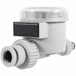 Contrôleur D'arrosage Intelligent Programmateur D'arrosage Automatique à énergie Solaire Avec écran Numérique Pour Jardin, Pelouse, Serre Macaron -Arrosage automatique Soldes 50929347 4