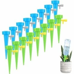 GDRHVFD Irrigation Goutte À Goutte Kit,16Pcs Arroseurs Automatiques, Arrosage Plantes Automatique Diy,Système D'Irrigation Distributeur Arrosager Plantes