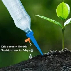 GDRHVFD Irrigation Goutte À Goutte Bouteille Arroseur Automatique Plantes Kit D'Irrigation Avec Vannes De Régulation -20 Pièces -Arrosage automatique Soldes 50980807 5