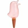 GDRHVFD Cuite Arrosage Automatiqu Goutte À Goutte Pour Jardin,Forme D'Oiseau Science Arrosage Plantes Automatique Facile À Ajouter De L'Eau Goutte À Goutte Pour Jardin Maison Intérieur Extérieur/Fl (Rose Transparent)
