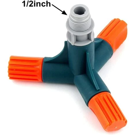GDRHVFD Système D'Irrigation Pour Pelouse - Filetage Extérieur De 1,27 Cm - Arroseur Rotatif Automatique À 360 Degrés - Arroseur Rotatif Pour Jardin - 3 Pièces 4 GDRHVFD Système D'Irrigation Pour Pelouse - Filetage Extérieur De 1,27 Cm - Arroseur Rotatif Automatique À 360 Degrés - Arroseur Rotatif Pour Jardin - 3 Pièces – Image 2