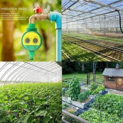 SUPERMARKET Contrôleur D'irrigation De Jardin Minuteur D'arrosage Automatique Contrôle D'irrigation Alimenté Par Piles Pression D'eau Réglable Pour Jardins, Légumes, Pelouses Et Fermes，Superma -Arrosage automatique Soldes 51013665 3