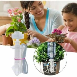 Dispositifs De Pointes D'arrosage Automatique Pour Plantes Kit D'abreuvoir Automatique Pour Plantes Système D'arrosage Automatique Pour Jardinière Fleurs Ou Légumes D'intérieur 5 Pièces，Irisfr -Arrosage automatique Soldes 51218059 5