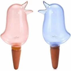 Irrigation Goutte Kit,Auto-Arrosage Globes,Plante Arrosage Ampoules,Eau Plantes Et Fleurs Appareil D’Arrosage Egouttement Automatique Pour Plante D’Intérieur Pendant Vacances Ou Voyage 2 Pcs，Irisfr