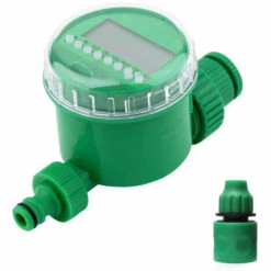 ZHUOXUAN Arroseur Programmateur, Minuteur D'eau, Minuterie D'arrosage Automatique à Deux Cadrans étanche, Contrôleur D'irrigation Intelligent Pour Robinet De Jardin, Pour Irrigation Goutte à Goutte.b