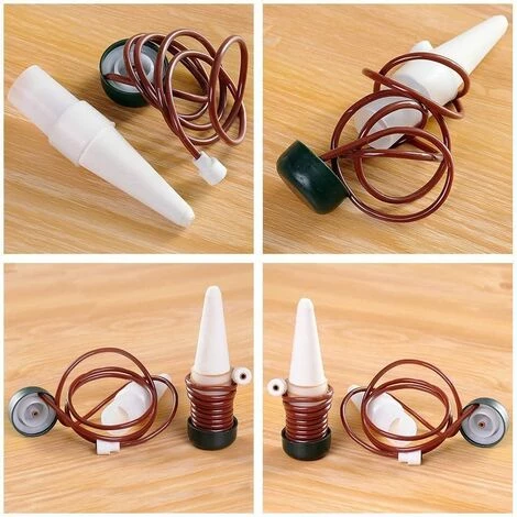 TINOR Lot De 8 d'irrigation, Distributeur D'eau Automatique Pour Céramique Chambre Plante D'irrigation Pointes, Bonsaï, Plantes, Fleurs 5 TINOR Lot De 8 d'irrigation, Distributeur D'eau Automatique Pour Céramique Chambre Plante D'irrigation Pointes, Bonsaï, Plantes, Fleurs – Image 3