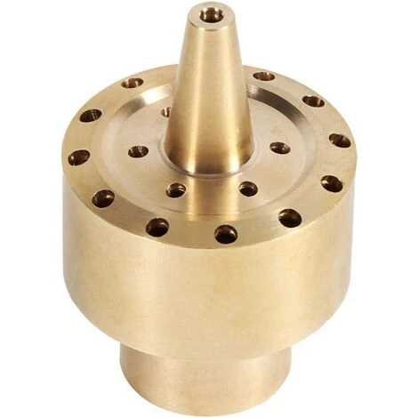 DENUOTOP Tête De Pulvérisation En Laiton Doré Tête D'Arrosage Pour Fontaine à Eau De Jardin, Bassin, Accessoire Brumisateur 1/2" 3 DENUOTOP Tête De Pulvérisation En Laiton Doré Tête D'Arrosage Pour Fontaine à Eau De Jardin, Bassin, Accessoire Brumisateur 1/2"