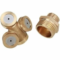 ELLE 1 Buse D'atomisation à Trois Trous En Laiton, Buse D'irrigation Agricole, Buse D'atomisation D'eau De Jardin 10 ELLE 1 Buse D'atomisation à Trois Trous En Laiton, Buse D'irrigation Agricole, Buse D'atomisation D'eau De Jardin -Arrosage automatique Soldes 52974343 4
