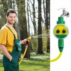 ELLE Minuterie D'arrosage, Contrôleur De Minuterie D'arrosage Automatique Minuterie D'arrosage Numérique -Arrosage automatique Soldes 53697537 5