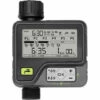 ELLE Minuterie D'arrosage Numérique, Minuterie D'irrigation Automatique Avec 6 Programmes D'irrigation Indépendants, Avec Capteur De Pluie