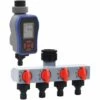 Hommoo Minuterie D'arrosage Numerique A Sortie Et Distributeur D'eau -Arrosage automatique Soldes 54057344 1