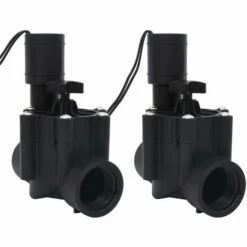 Hommoo Programmateur D'arrosage Du Jardin Avec 2 Electrovannes -Arrosage automatique Soldes 54057349 5