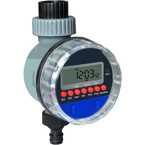 TINOR Arrosage Minuterie Contrôleur D'irrigation Marche Sans Pression, Vanne à Bille 3 TINOR Arrosage Minuterie Contrôleur D'irrigation Marche Sans Pression, Vanne à Bille