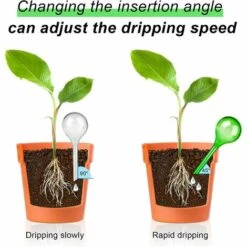 Des Plantes Arrosage Automatique En Vacances Appareils D'arrosage Système D'arrosage Pour Fleurs Jardin 1 Pcs，Fontainebleau -Arrosage automatique Soldes 54828868 5