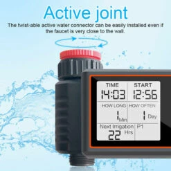 SUPERSELLER Programmateur Et Minuterie D'arrosage Automatique Contrôleur D'irrigation Automatique Intelligent Maison Jardin Balcon Famille Mur Vert Minuterie D'eau Contrôleur De Système D'irrigation Goutte à Goutte Automatique Avec écran LCD Ouverture Temporaire Quat -Arrosage automatique Soldes 55029289 4