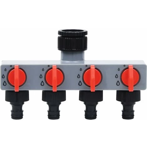 Topdeal Minuterie D’eau Automatique De Jardin Avec Vanne à 4 Voies FF147882_FR 4 Topdeal Minuterie D’eau Automatique De Jardin Avec Vanne à 4 Voies FF147882_FR – Image 2