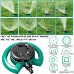 BENOBBY KIDS Arroseur De Jardin à 8 Motifs Avec Sortie D'eau Douce Circulaire Sans Fuites Pour Les Enfants Et La Pelouse, Green, 1pack -Arrosage automatique Soldes 55513504 3