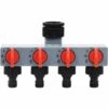 INLIFE Minuterie D’eau Automatique De Jardin Avec Vanne à 4 Voies 1 INLIFE Minuterie D’eau Automatique De Jardin Avec Vanne à 4 Voies -Arrosage automatique Soldes 55637839 1