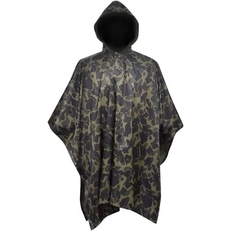 INLIFE Poncho De Pluie Imperméable Pour Camping/randonnée Camouflage 3 INLIFE Poncho De Pluie Imperméable Pour Camping/randonnée Camouflage
