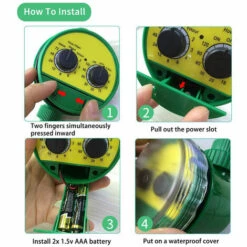 TANCYCO Contrôleur D'irrigation Automatique De Jardin Livraison Directe Maison Robinet à Tournant Sphérique Tuyau D'arrosage De Jardin Minuterie De Robinet Extérieur étanche -Arrosage automatique Soldes 55763679 5