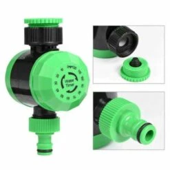 CHANCEY 1PC 2 Heures Jardin Arrosage Automatique Minuterie Mécanique Programmateur Jardin Système D'irrigation Contrôleur,vert,SEMAket,1 Pièce -Arrosage automatique Soldes 56494081 3