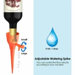 MACARON Arrosage Plantes Automatique Goutteurs Jardin DIY Système D'Irrigation Automatique Domestique Plantes, Fleurs, Bonsaï Pour Arrosage Plante Vacances 12pcs LO-Ron -Arrosage automatique Soldes 56679547 3
