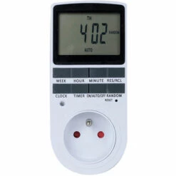 ZHUOXUAN Prise De Minuterie Grand écran, La Mise Hors Tension Automatique Est Plus Sûre