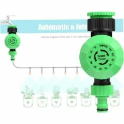 FLYME 2 Heures Jardin Arrosage Automatique Minuterie Minuterie Mécanique Eau Jardin Système D'irrigation Contrôleur, Gardenging Cultivez Arrosage -Arrosage automatique Soldes 57794545 4