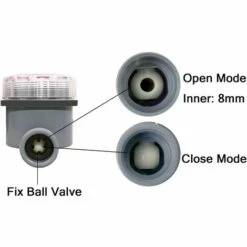 ABCRITAL Arrosage Minuterie Contrôleur D'Irrigation Marche Sans Pression, Vanne À Bille 8 ABCRITAL Arrosage Minuterie Contrôleur D'Irrigation Marche Sans Pression, Vanne À Bille -Arrosage automatique Soldes 58034868 3