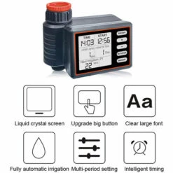 TANCYCO Contrôleur Automatique Intelligent D'irrigateur Maison Jardin Balcon Famille Mur Vert Minuterie D'eau Contrôleur Automatique De Système D'irrigation Goutte à Goutte Avec écran LCD Ouverture Temporaire Quatre Programmes De Contrôle De Synchronisation (type 9 TANCYCO Contrôleur Automatique Intelligent D'irrigateur Maison Jardin Balcon Famille Mur Vert Minuterie D'eau Contrôleur Automatique De Système D'irrigation Goutte à Goutte Avec écran LCD Ouverture Temporaire Quatre Programmes De Contrôle De Synchronisation (type -Arrosage automatique Soldes 58515422 3