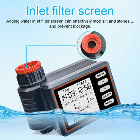 TANCYCO Contrôleur Automatique Intelligent D'irrigateur Maison Jardin Balcon Famille Mur Vert Minuterie D'eau Contrôleur Automatique De Système D'irrigation Goutte à Goutte Avec écran LCD Ouverture Temporaire Quatre Programmes De Contrôle De Synchronisation (type 7 TANCYCO Contrôleur Automatique Intelligent D'irrigateur Maison Jardin Balcon Famille Mur Vert Minuterie D'eau Contrôleur Automatique De Système D'irrigation Goutte à Goutte Avec écran LCD Ouverture Temporaire Quatre Programmes De Contrôle De Synchronisation (type – Image 5