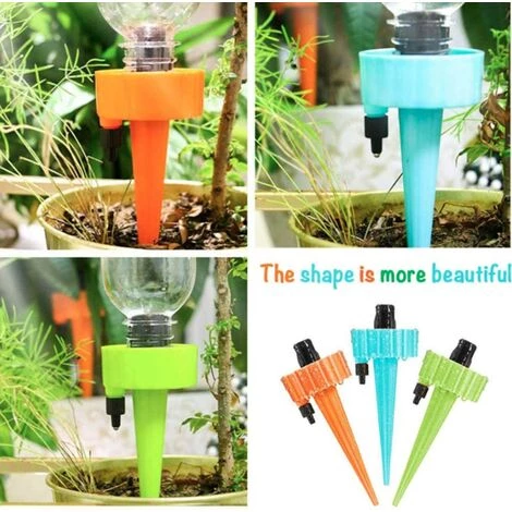 AOUGO Le Système D'arrosage Automatique En Pot Convient à L'arrosage De Diverses Plantes Et Fleurs à L'intérieur Et à L'extérieur (12 Pièces 3 Couleurs) 5 AOUGO Le Système D'arrosage Automatique En Pot Convient à L'arrosage De Diverses Plantes Et Fleurs à L'intérieur Et à L'extérieur (12 Pièces 3 Couleurs) – Image 3