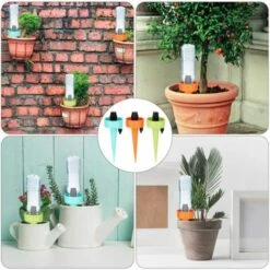 AOUGO Le Système D'arrosage Automatique En Pot Convient à L'arrosage De Diverses Plantes Et Fleurs à L'intérieur Et à L'extérieur (12 Pièces 3 Couleurs) 10 AOUGO Le Système D'arrosage Automatique En Pot Convient à L'arrosage De Diverses Plantes Et Fleurs à L'intérieur Et à L'extérieur (12 Pièces 3 Couleurs) -Arrosage automatique Soldes 58576090 4