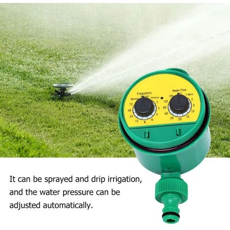 MONLY Contrôleur électronique D'irrigation Pour Robinet De Jardin, étanche, Minuterie D'arrosage Automatique, Système De Programme D'eau 4 MONLY Contrôleur électronique D'irrigation Pour Robinet De Jardin, étanche, Minuterie D'arrosage Automatique, Système De Programme D'eau – Image 2
