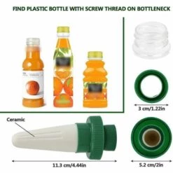 FLYME Arrosage Automatique Pour Plantes En Céramique Avec Pics D'arrosage Automatique Pour Fleurs Et Goutte-à-goutte, Système D'arrosage Pour Intérieur Et Extérieur 8 Pièces. 8 FLYME Arrosage Automatique Pour Plantes En Céramique Avec Pics D'arrosage Automatique Pour Fleurs Et Goutte-à-goutte, Système D'arrosage Pour Intérieur Et Extérieur 8 Pièces. -Arrosage automatique Soldes 58846960 2