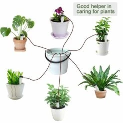 STARLIGHT SL.GT Automatic Plant Lot De 8 Irrigations Automatiques Pour Plantes D'intérieur Et D'extérieur En Céramique,80CM -Arrosage automatique Soldes 58977614 2