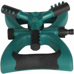 AOUGO Arroseur De Jardin - Arroseurs Pour Pelouses Avec Système D'irrigation Rotatif à 360° Et à Grande Couverture
