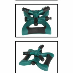 AOUGO Arroseur De Jardin - Arroseurs Pour Pelouses Avec Système D'irrigation Rotatif à 360° Et à Grande Couverture -Arrosage automatique Soldes 59300501 5