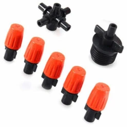 TANCYCO 4 Pièces Arroseurs De Jardin Arrosage Automatique Pelouse 360 Degrés Cercle Rotatif Arroseur D'eau 5 Buses Tuyau De Jardin Tuyau -Arrosage automatique Soldes 59307330 4