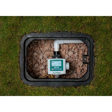 RAIN-BIRD Programmateur D'arrosage à Pile Série Esp 1 Station + électrovanne 100dv9v - Esp9vidvfkit - Rain Bird 5 RAIN-BIRD Programmateur D'arrosage à Pile Série Esp 1 Station + électrovanne 100dv9v - Esp9vidvfkit - Rain Bird – Image 3