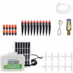 LIFCAUSAL Abreuvoirs Solaires Automatiques Pour Plantes Dispositif D'arrosage Automatique Pour Fleurs En Pot Dispositifs D'irrigation Goutte à Goutte à Arrosage Automatique Programmable Numérique 7 LIFCAUSAL Abreuvoirs Solaires Automatiques Pour Plantes Dispositif D'arrosage Automatique Pour Fleurs En Pot Dispositifs D'irrigation Goutte à Goutte à Arrosage Automatique Programmable Numérique -Arrosage automatique Soldes 59662204 2