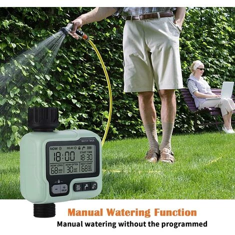 BARES Minuterie Arrosage Automatique Pour Jardin, Programmateur D'Arrosage Extérieur, Minuteur Arroseur 6 BARES Minuterie Arrosage Automatique Pour Jardin, Programmateur D'Arrosage Extérieur, Minuteur Arroseur – Image 4